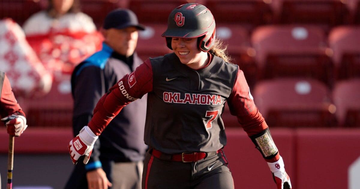 Eight-run second inning paves way to OU softball win, 12-2