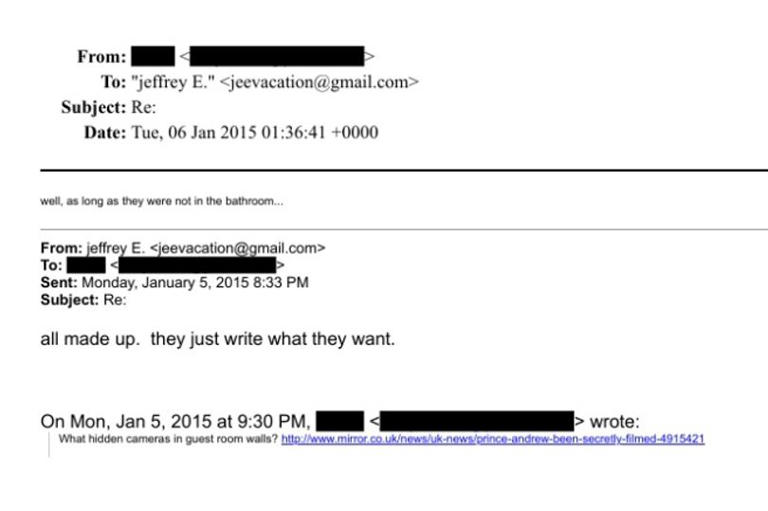 Epstein did use secret cameras - new files prove Mirror investigation