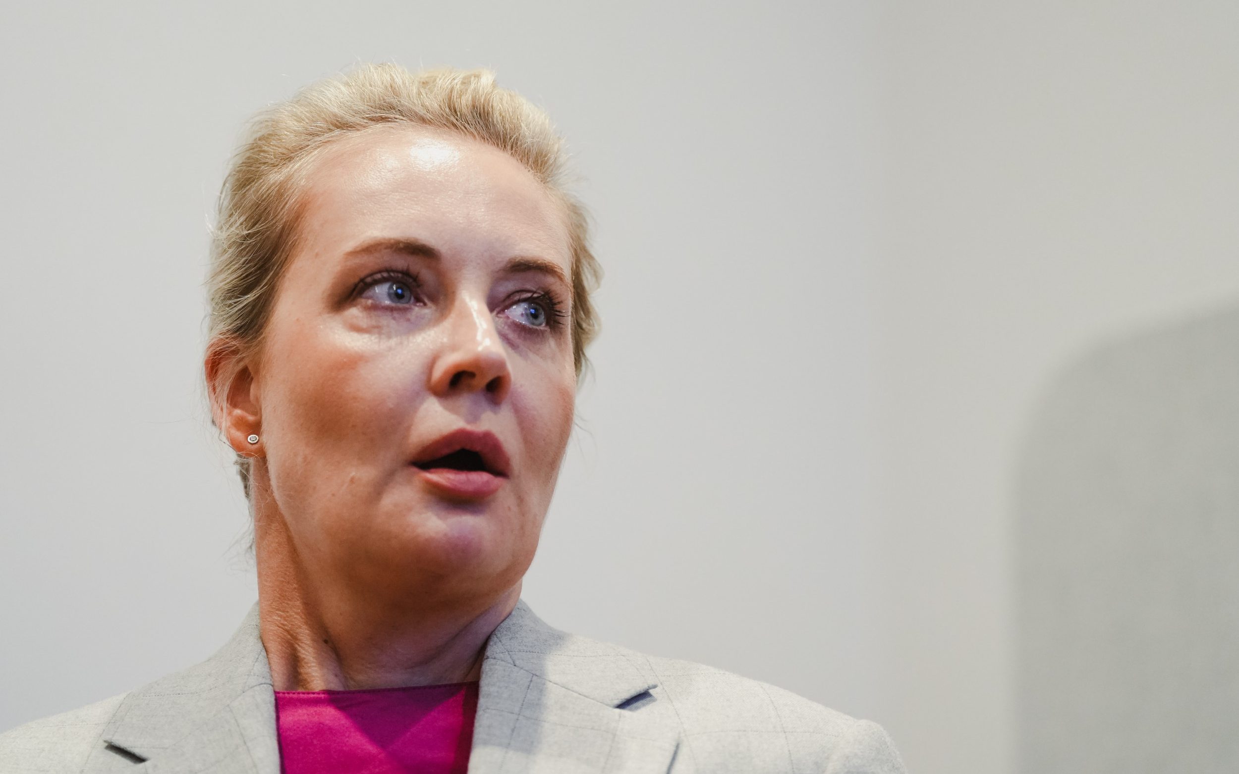 Yulia Navalnaya, Navalny’s widow, met Yvette Cooper and the foreign ministers of the other European countries involved in the discovery at the Munich Security Conference on Saturday - Ben Dance/FCDO