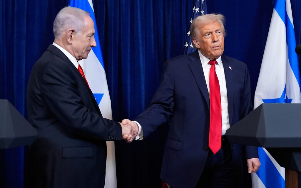 Trump said to assure Netanyahu he will thwart Iran nuke program as ...