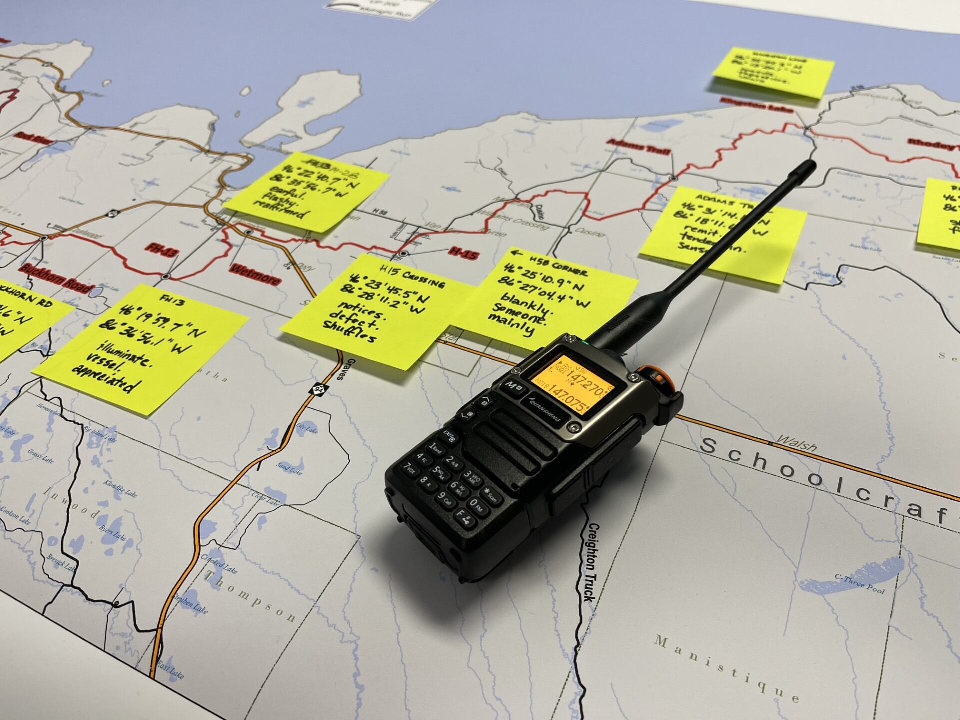 Ham radio operators bridge UP200 communications