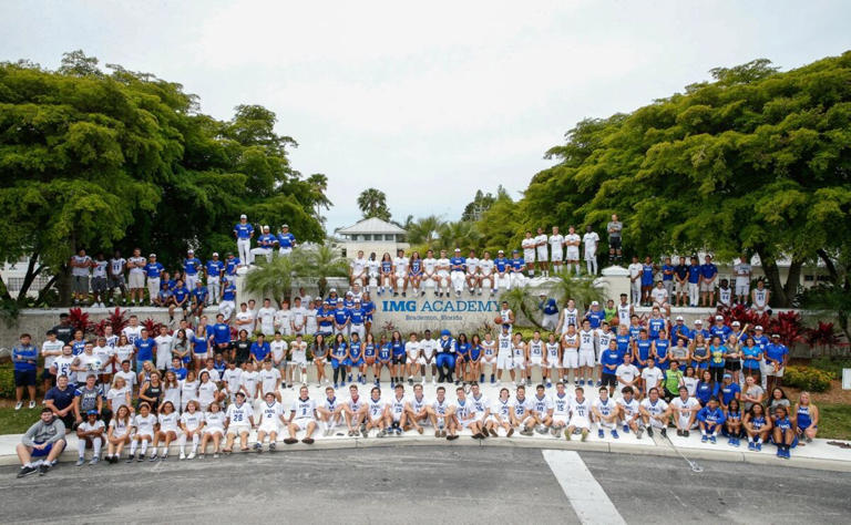 IMG Academy es un internado que ofrece un nivel académico y deportivo de élite que se encuentra en Bradenton, Florida, Estados Unidos. Foto: Tomada de X vía @IMGAcademy
