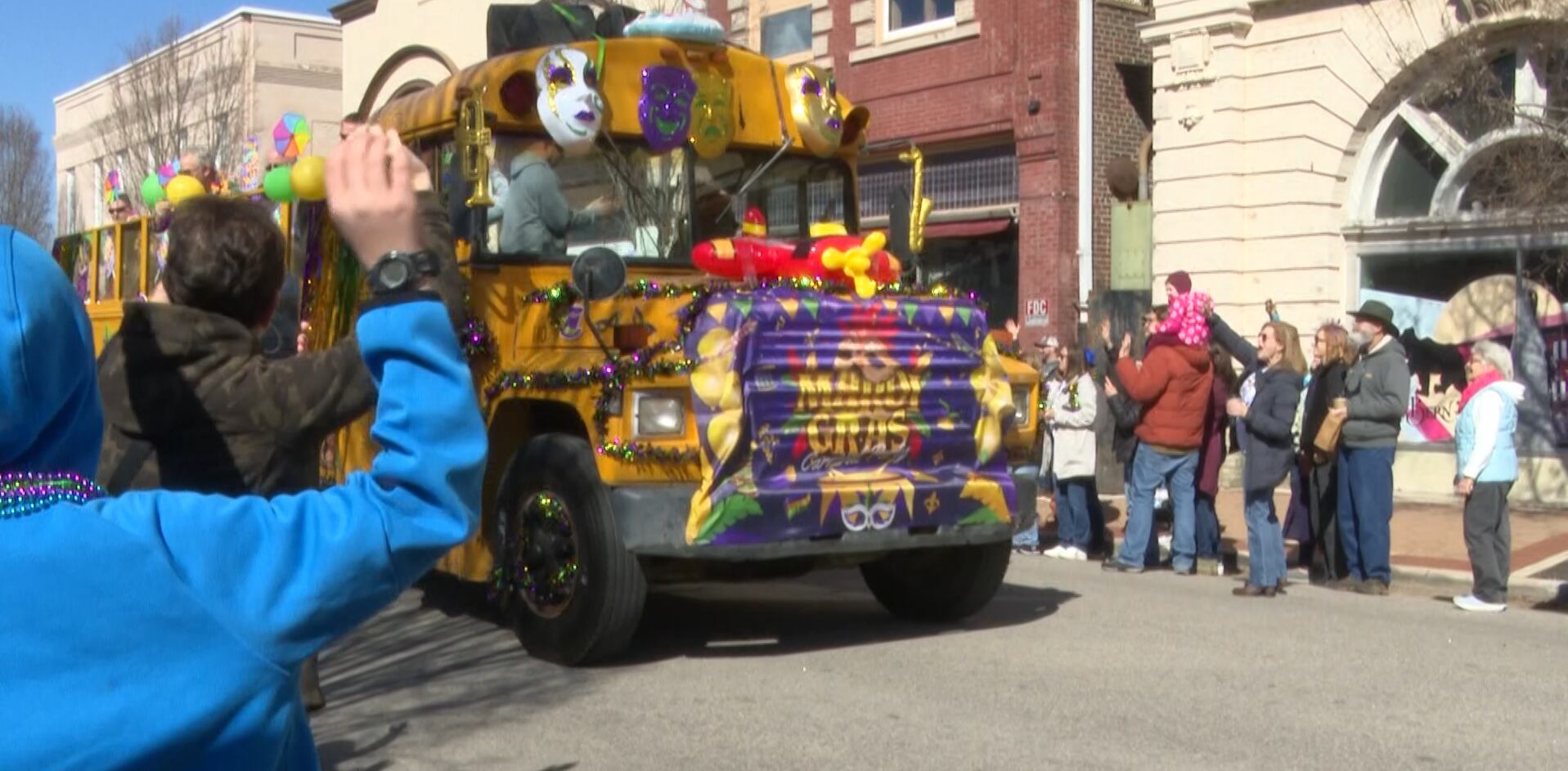 New Bern’s 11th Mardi Gras festival draws massive crowds downtown