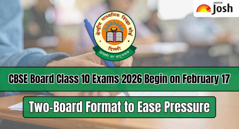 CBSE board exams 2026 begin on February 17 for class 10 with two-board ...