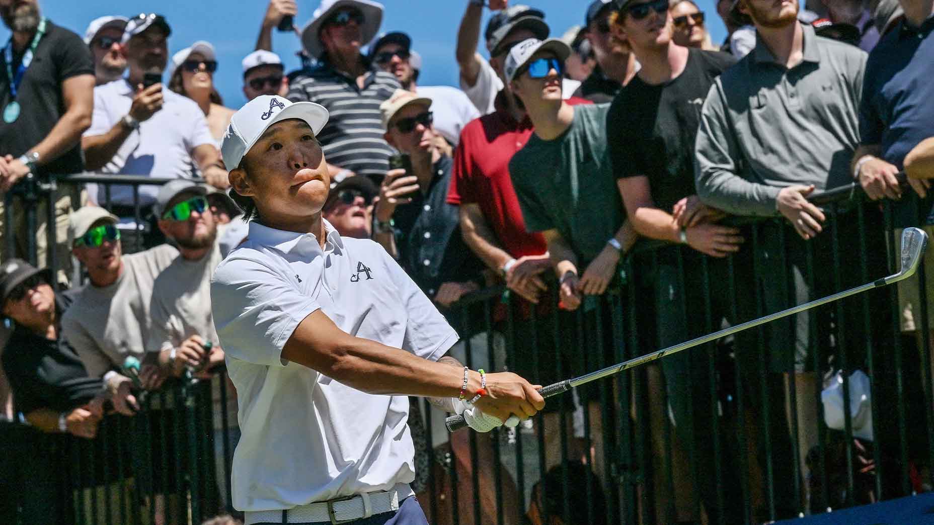 Anthony Kim completes remarkable comeback, wins first event in 16 years