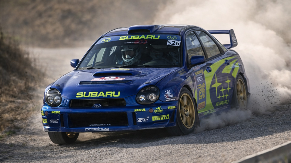 Subaru’s rally icon back in action at Rally Legend