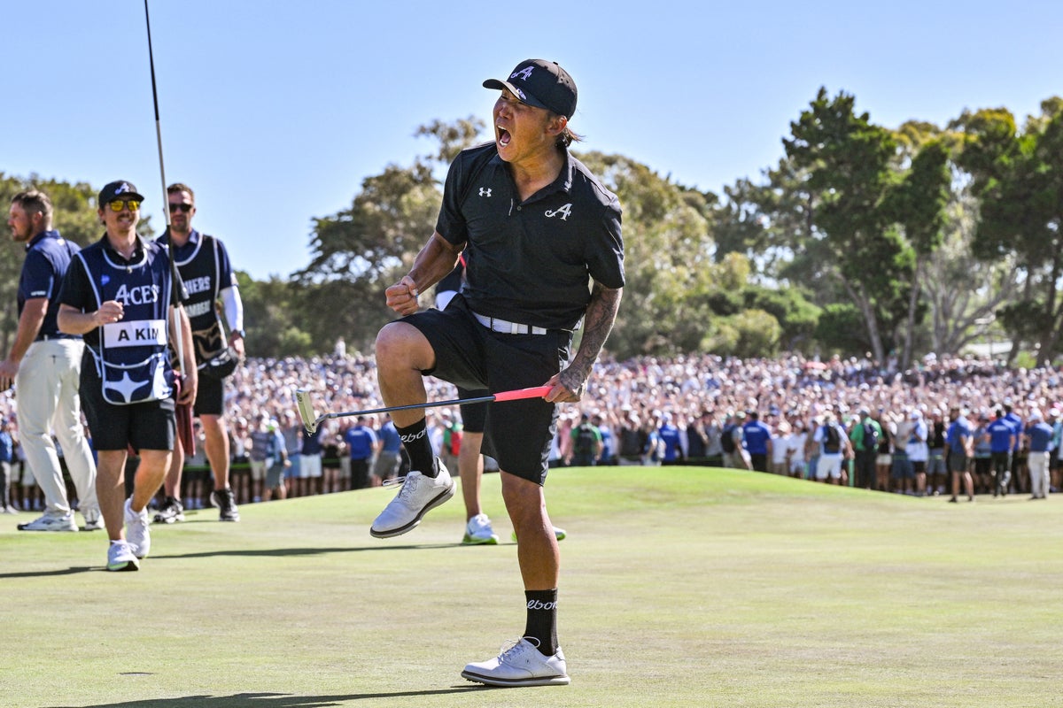 Kim caps remarkable comeback with stunning win at LIV Golf Adelaide