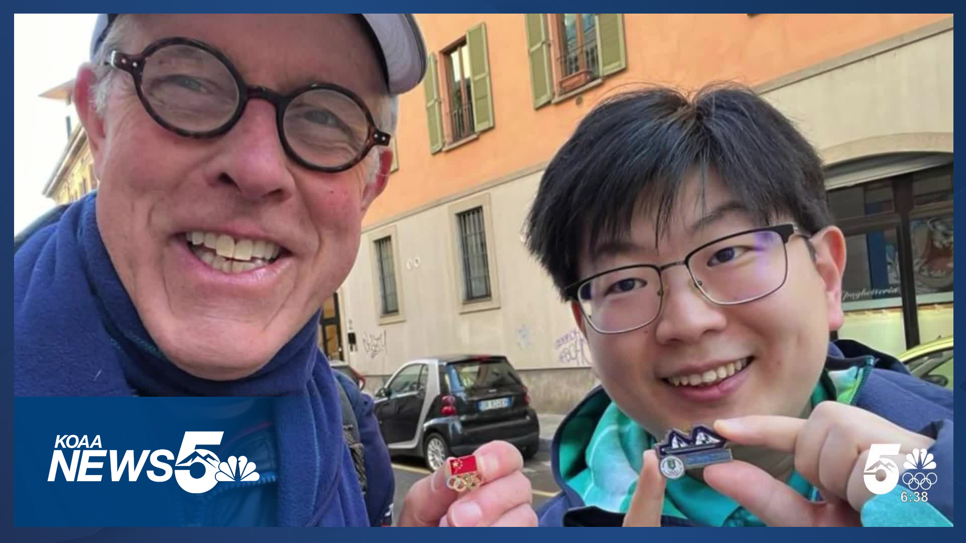 Pin trading thrives as the unofficial Olympic sport