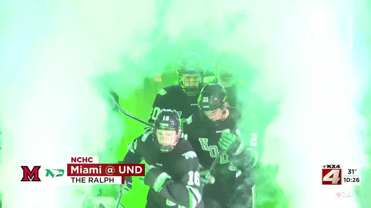 Highlights: A massive third period helps Nodak Hockey secure the ...