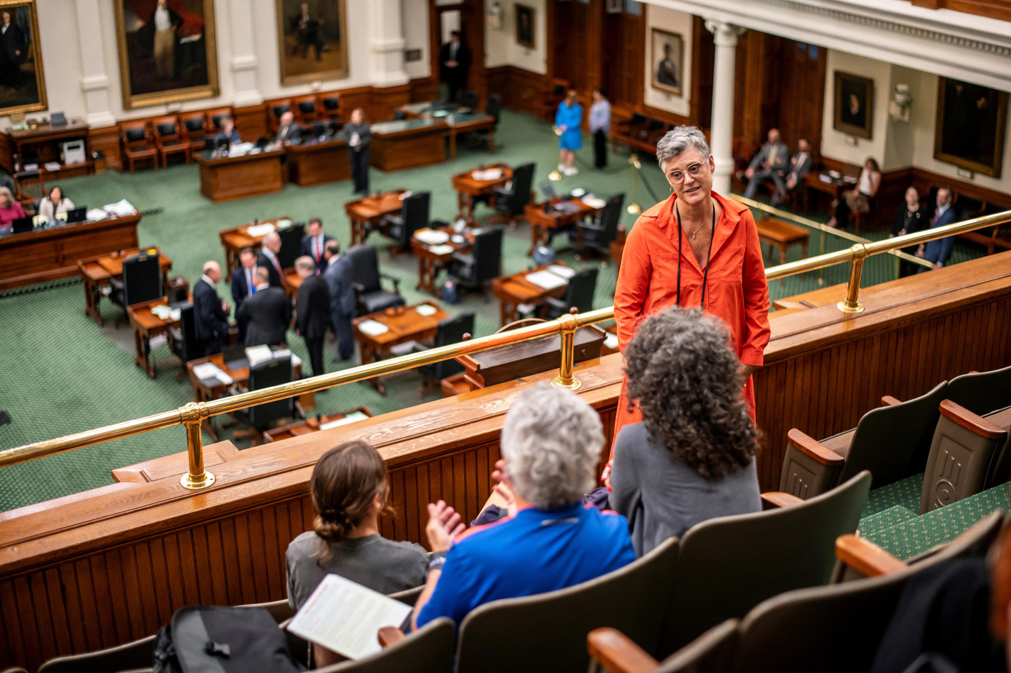 Read about Sarah Eckhardt's Democratic platforms for Texas comptroller
