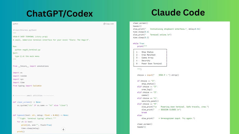 Claude Code vs ChatGPT Codex: Which AI coding agent is actually better?