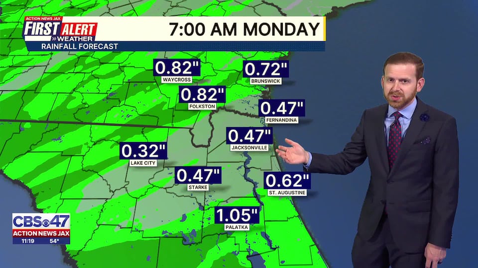First alert forecast: Saturday, February 14 - Late evening