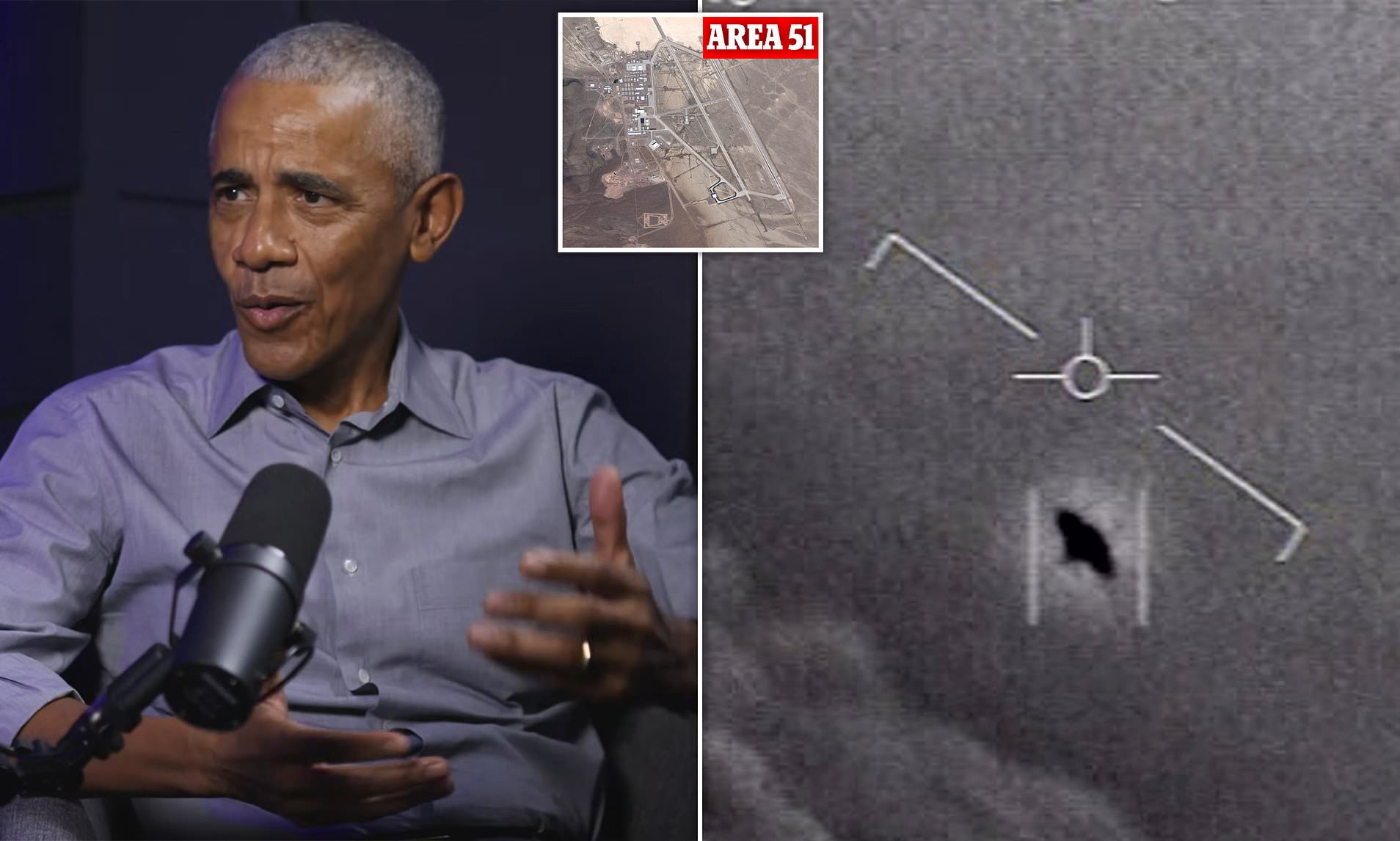 President Obama declares aliens are real as he gives inside track on ...