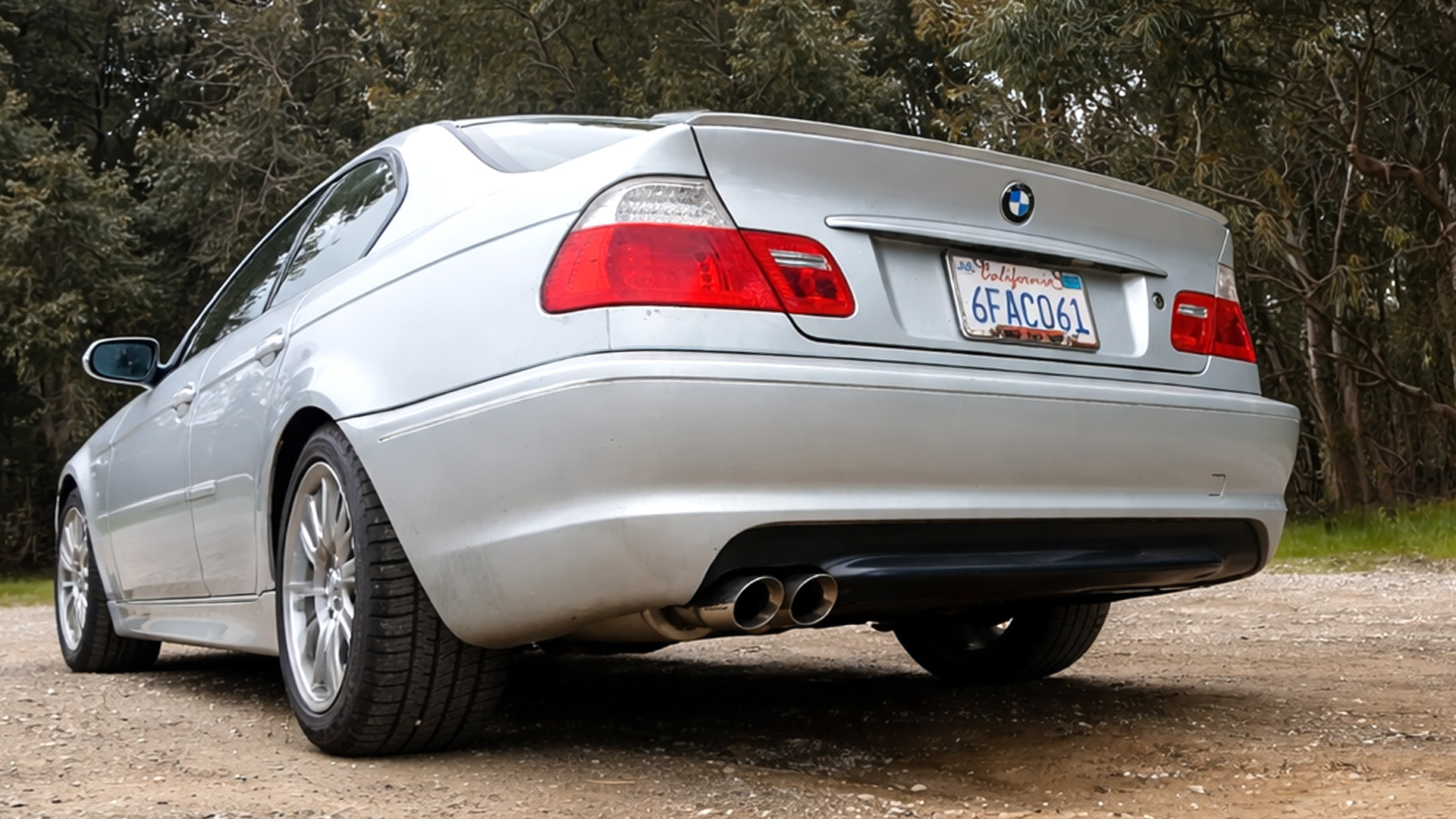 How much louder is a BMW with an upgraded exhaust?