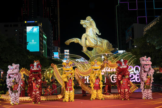 Lễ khai mạc Đường hoa Nguyễn Huệ 2026