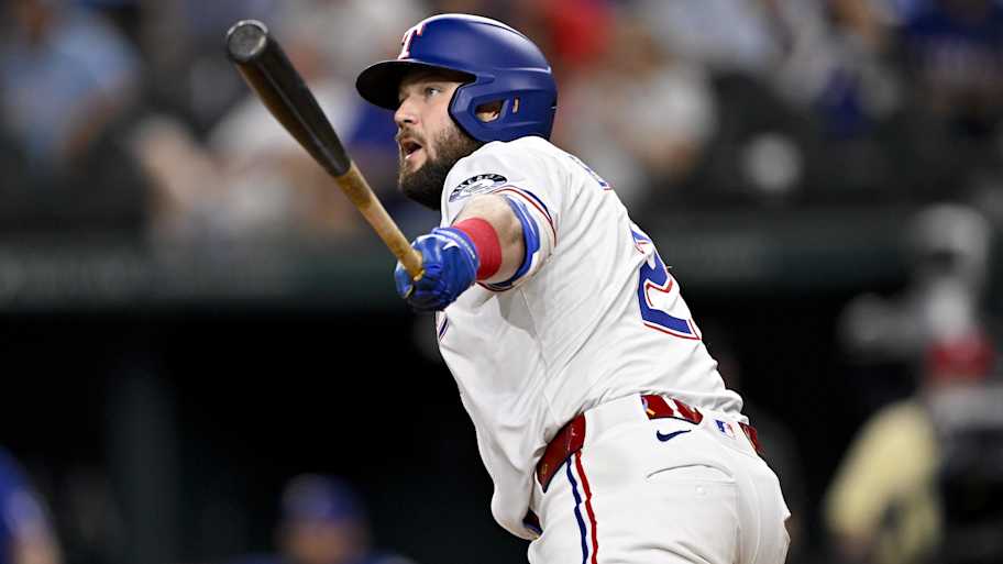 Jake Burger returns to Rangers after offseason of surgery and pilates