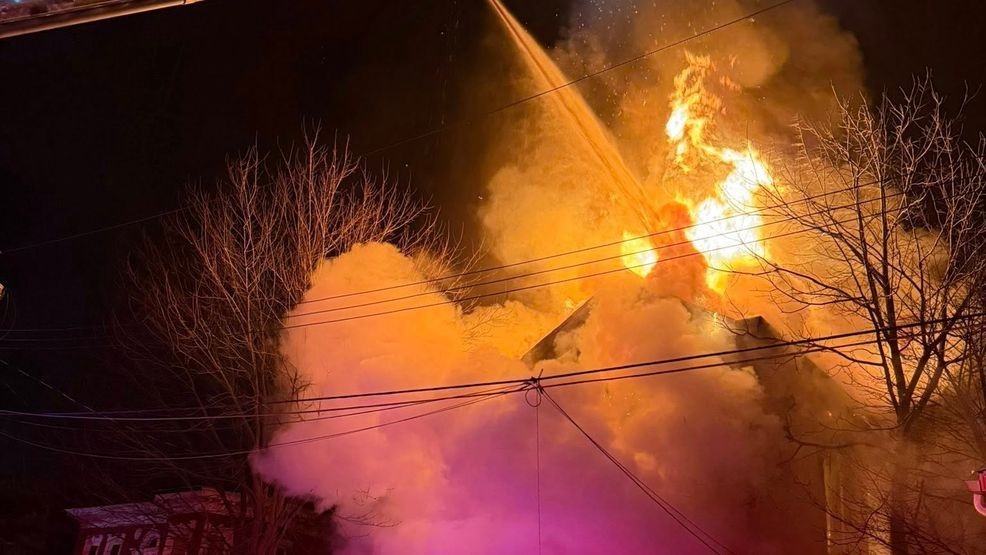 Crews in Clermont County battle 2-alarm house fire after heavy flames erupt