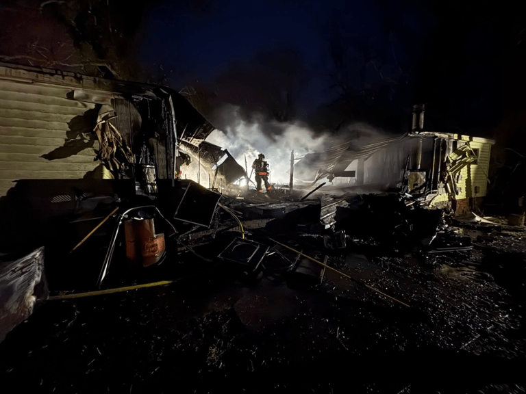Upstate home destroyed in early morning fire