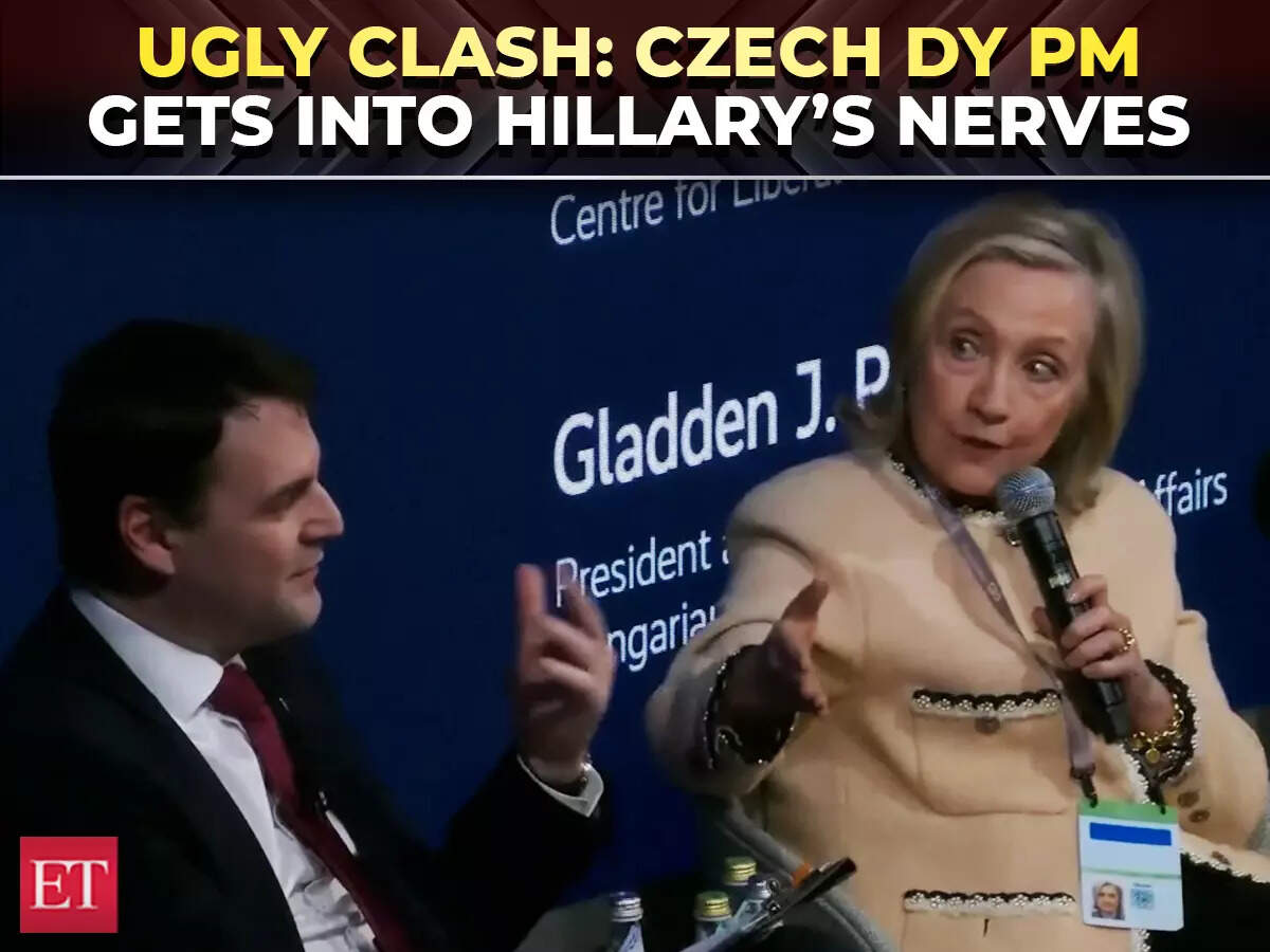 ‘Don’t be nervous’ Czech Dy PM grills Hillary over Trump; Clinton(02)
