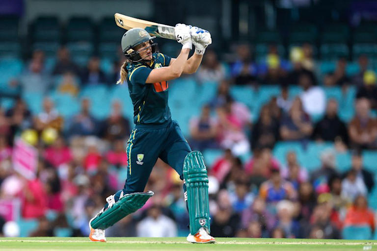 Ellyse Perry played with far more lateral aggression than previously,