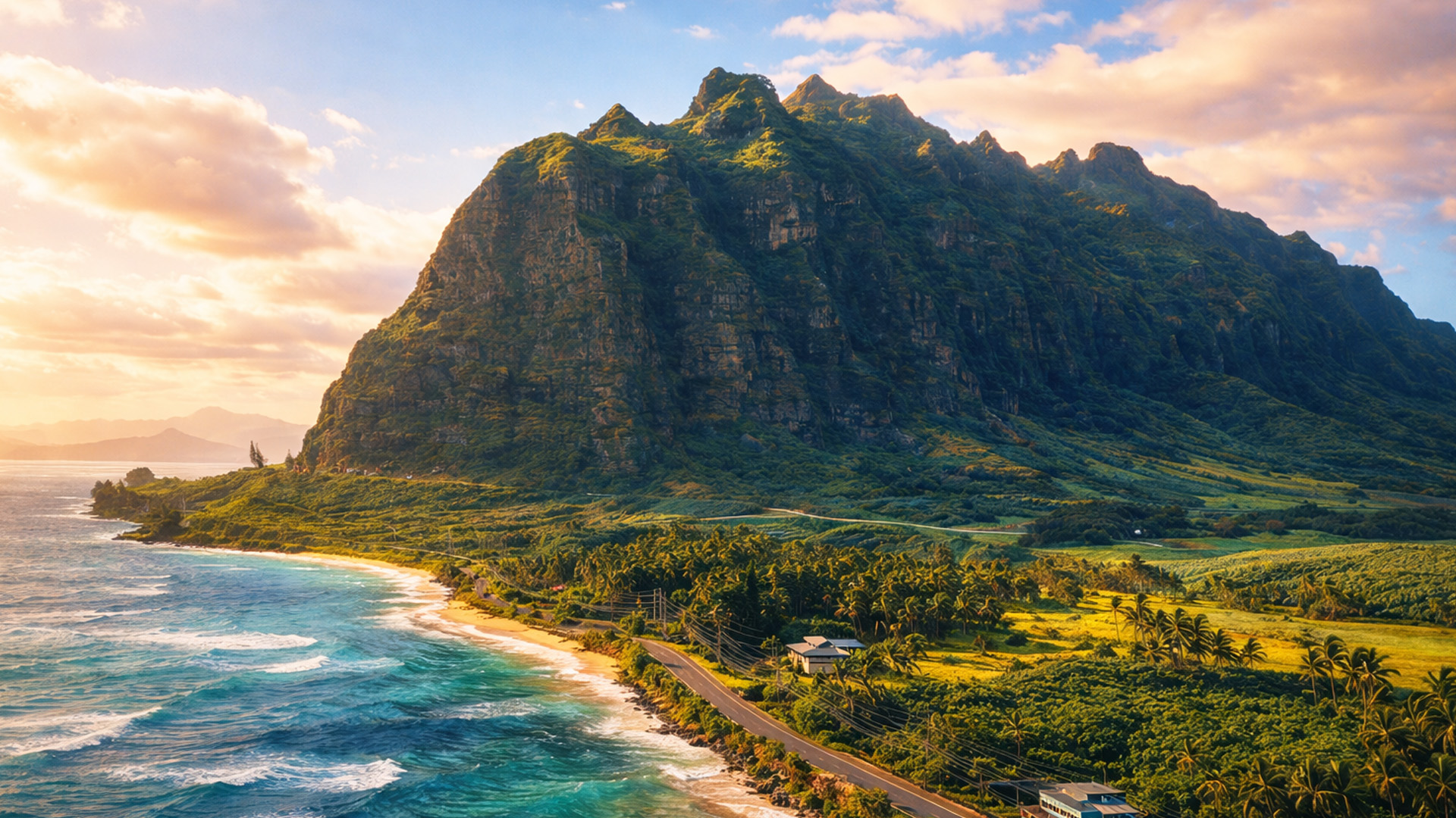 Would you drive this coastal road?