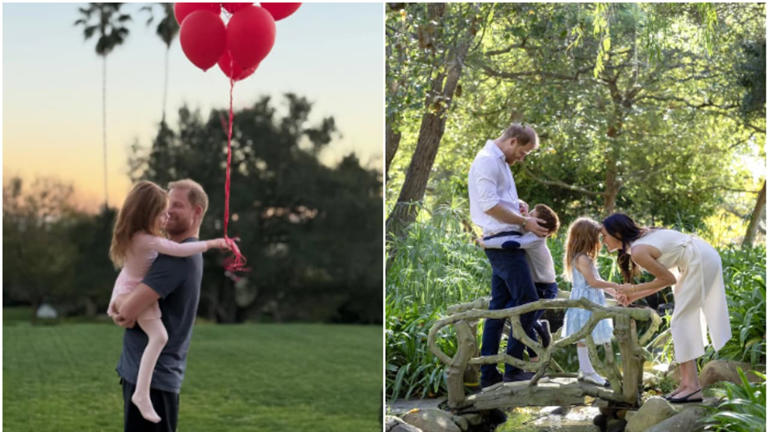 Meghan Markle shares rare Valentine's Day photo of Princess Lilibet with  Prince Harry