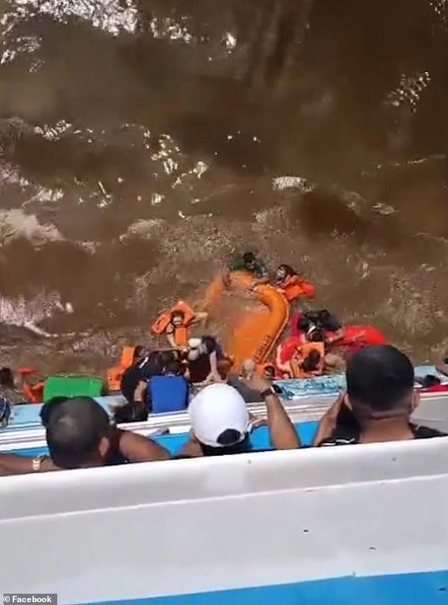 Girl, three, among dead after packed tourist boat sinks minutes into journey into Brazilian Amazon