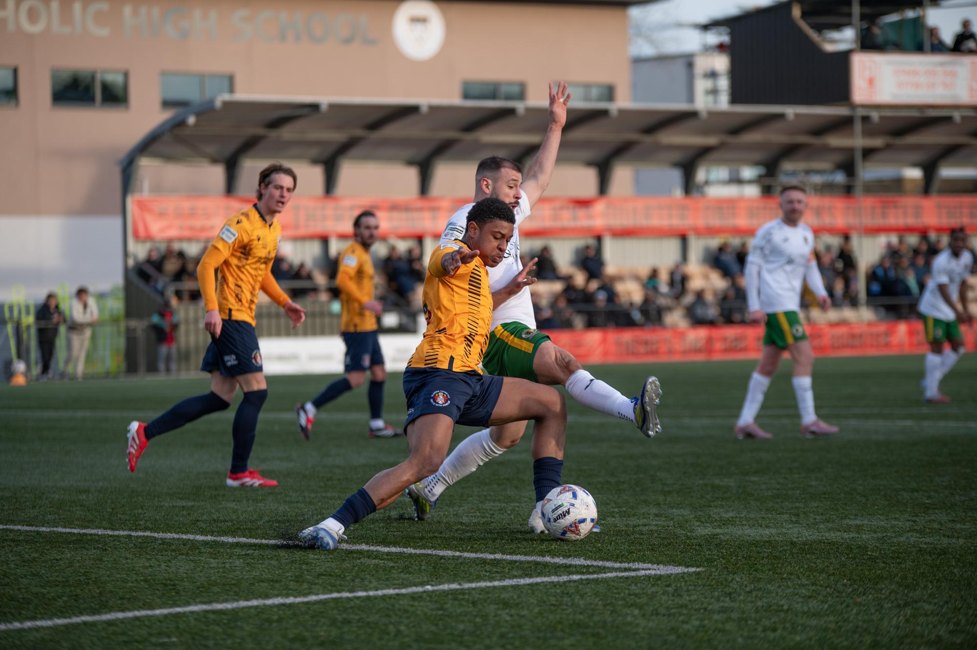 61 photos as Horsham claim a National South point at Slough Town