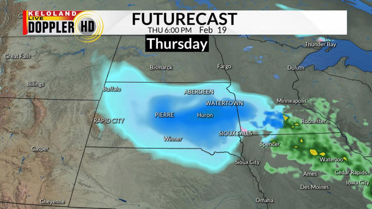 Warm start to the week, cold finish