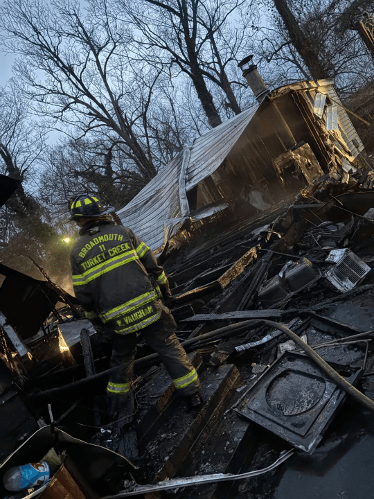 Upstate home destroyed in early morning fire