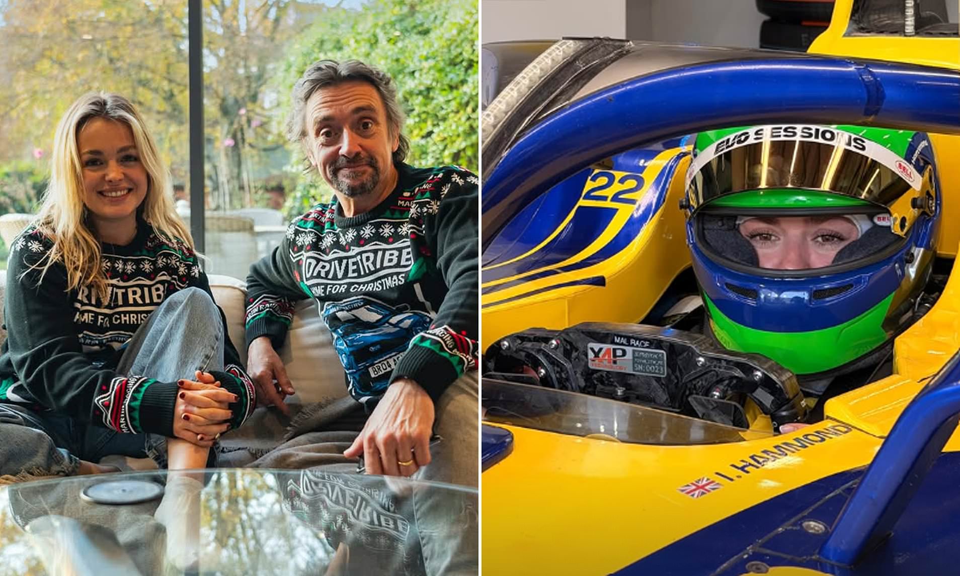 Richard Hammond's daughter Izzy, 25, crashes into a concrete wall in ...