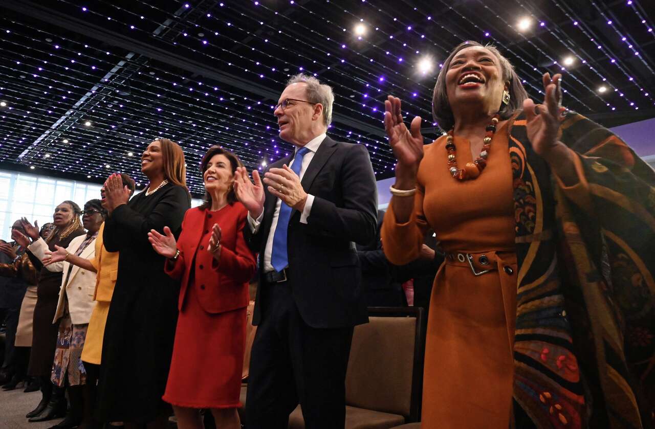 Photos: Hochul, James celebrate at Association of Black, Puerto Rican ...