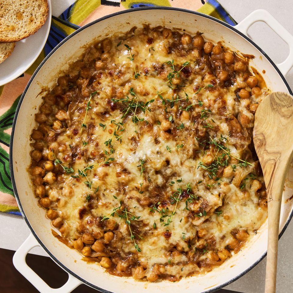 Recipe image of French Onion Chickpeas