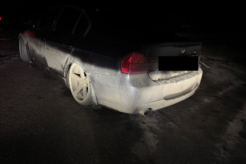 Police release images of seized car found with multiple defects