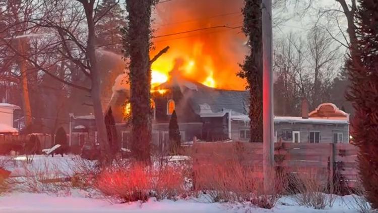 No injuries reported in Spring Lake house fire on Valentine's Day