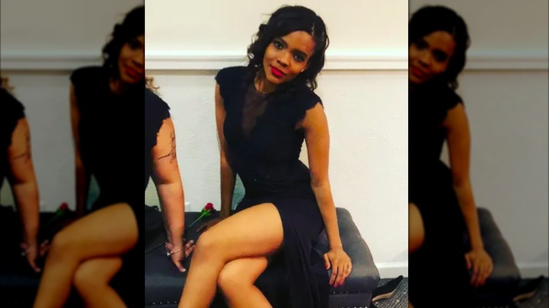 Rare times Candace Owens wore dresses that showed off her toned legs