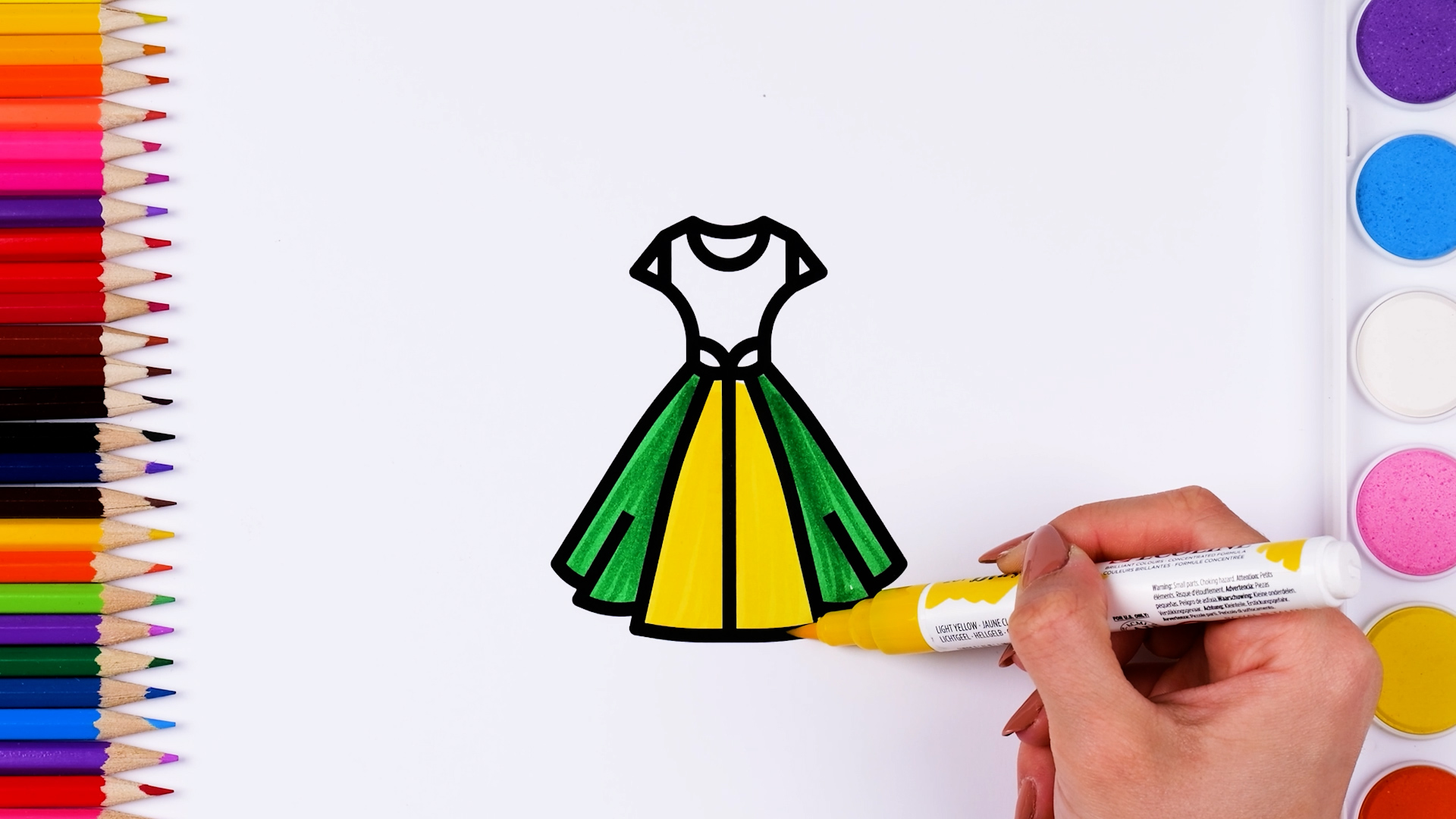 Easy projects for kids at kindergarten