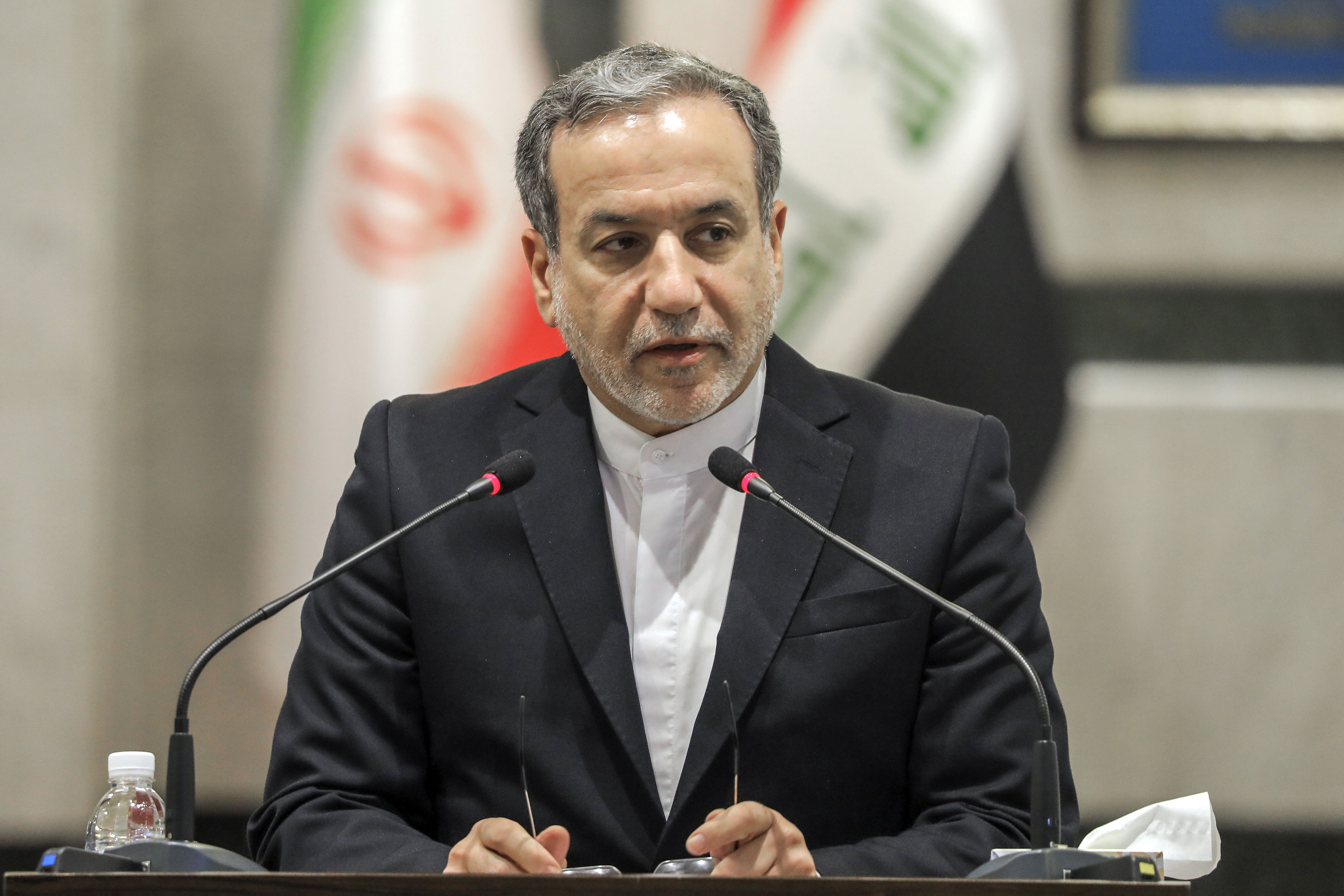 Iran’s top diplomat to attend indirect talks with US in Geneva, state-run news agency says<br>