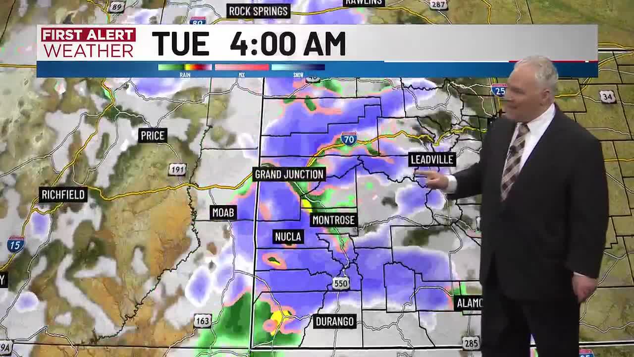 First alert | Heavy mountain snow means dangerous travel starting Tuesday