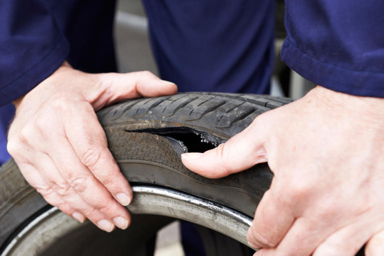 How to tell if a tyre is actually punctured