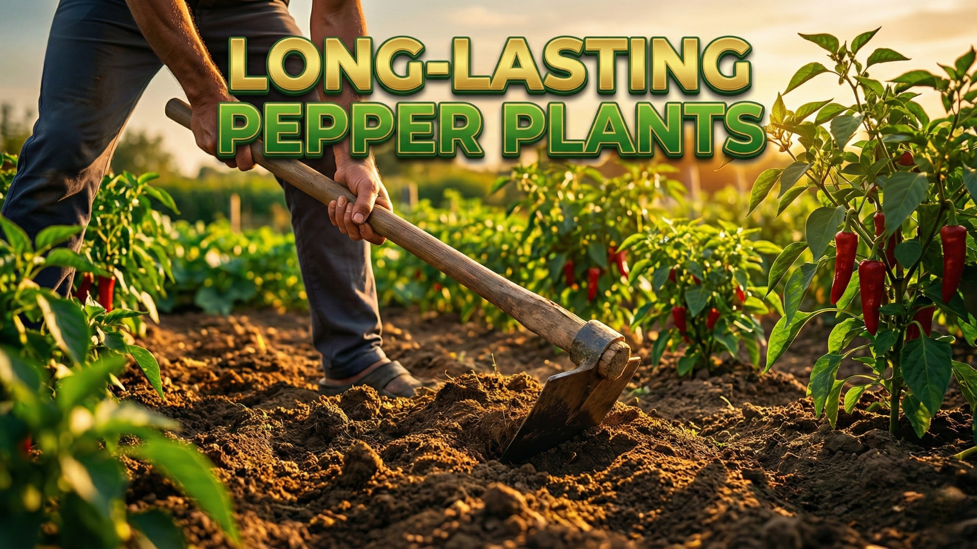 How to maintain pepper plants and maximize annual harvests