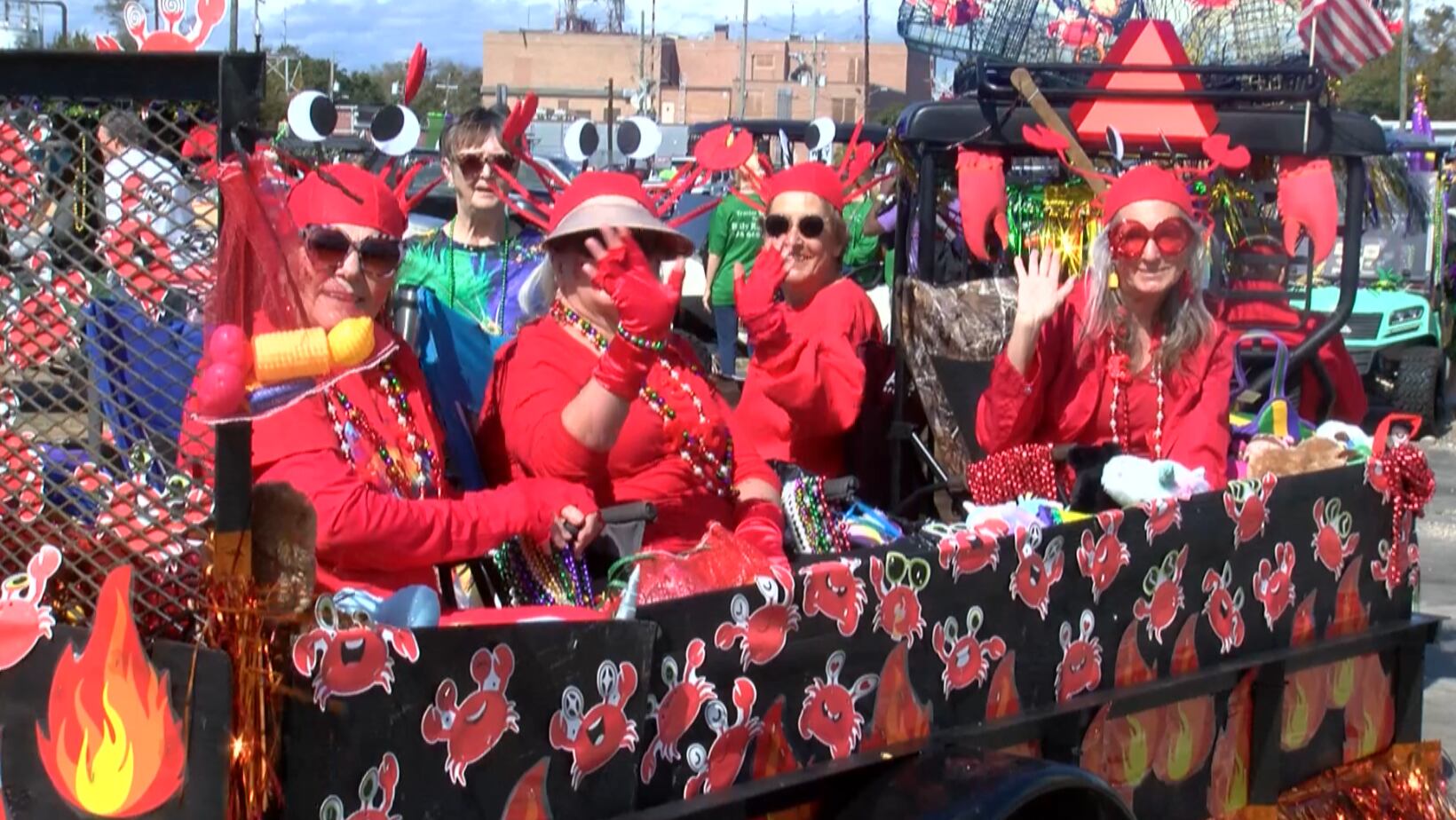 Family-friendly Mardi Gras parade brings community together on 2nd Street