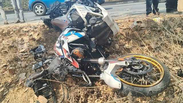 Hyderabad biker dies in high-speed crash on highway