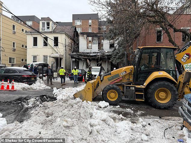 Newborn baby girl is found dead in rubble of apartment after fire ...