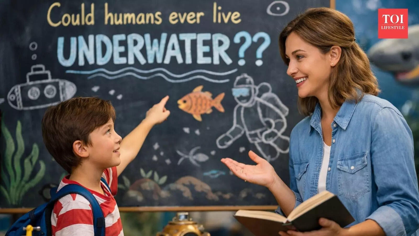 Curiosity Corner: Could humans ever live underwater?