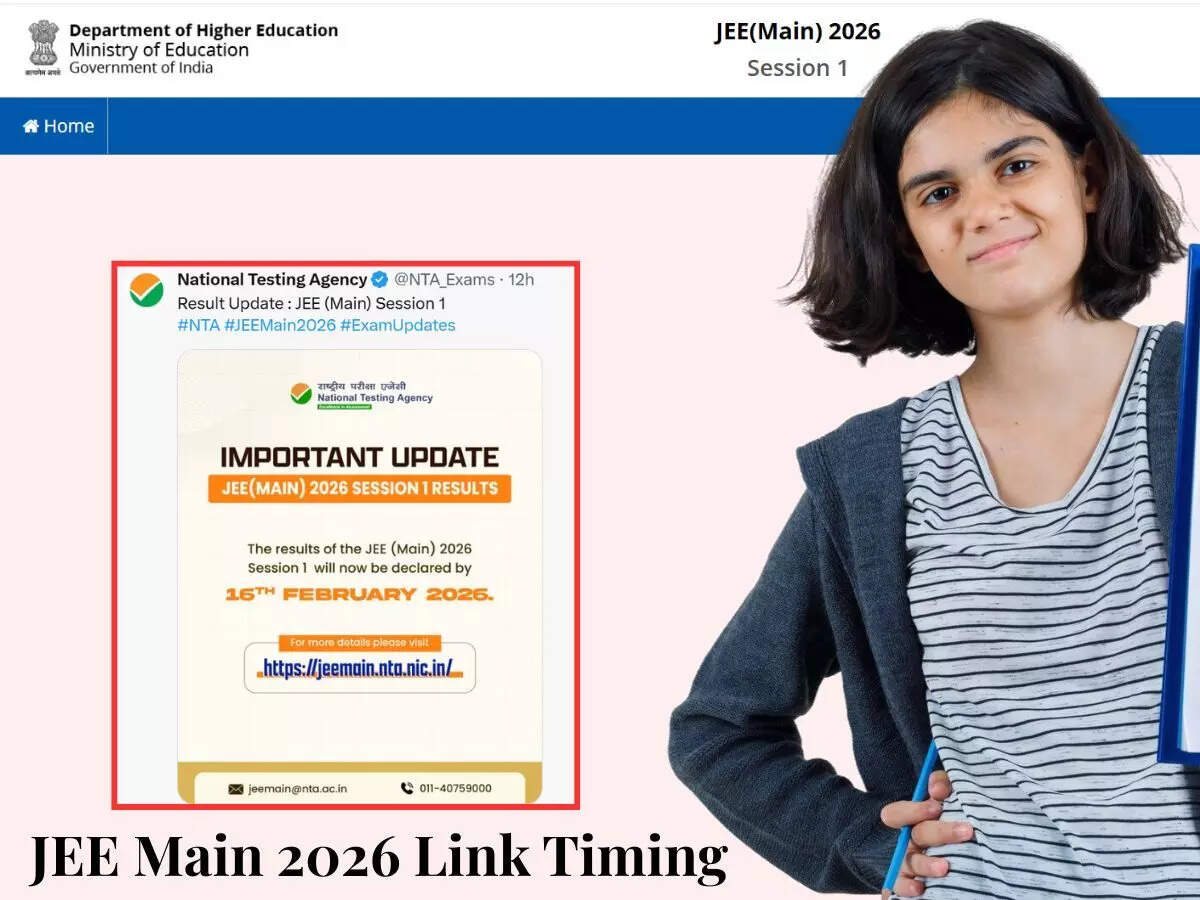 JEE Mains result 2026 time: Check link timings, when, where and how to ...