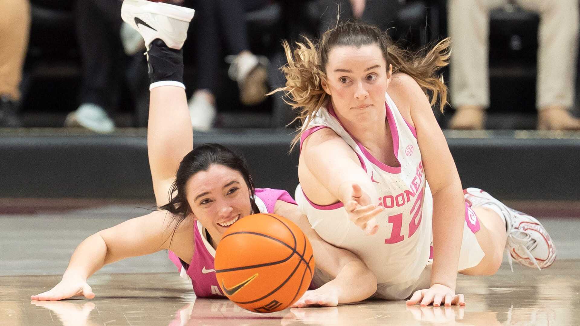 No. 10 Oklahoma holds off No. 23 Alabama 79-71 after late fourth ...