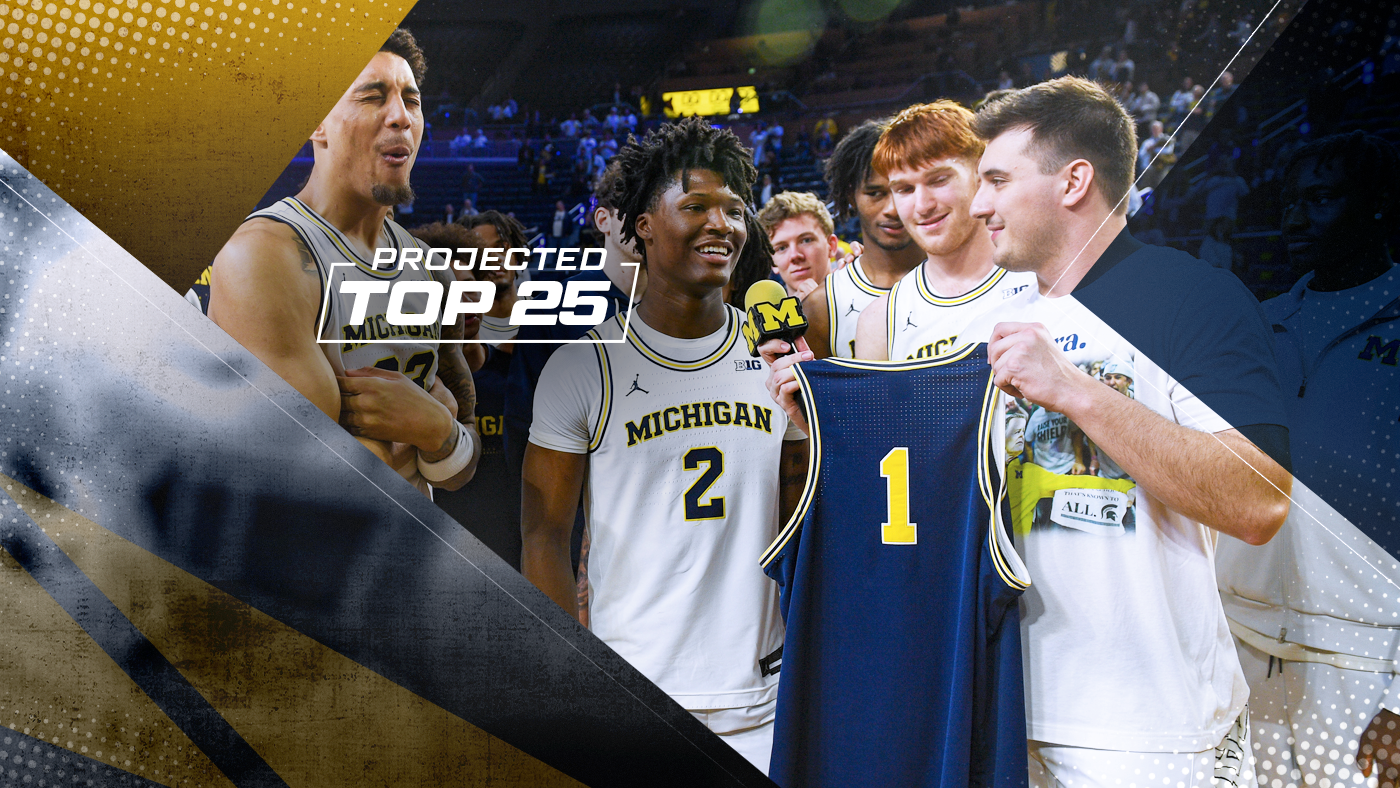 Tomorrow's top 25 today: Michigan rides hot streak to No. 1 in AP ...