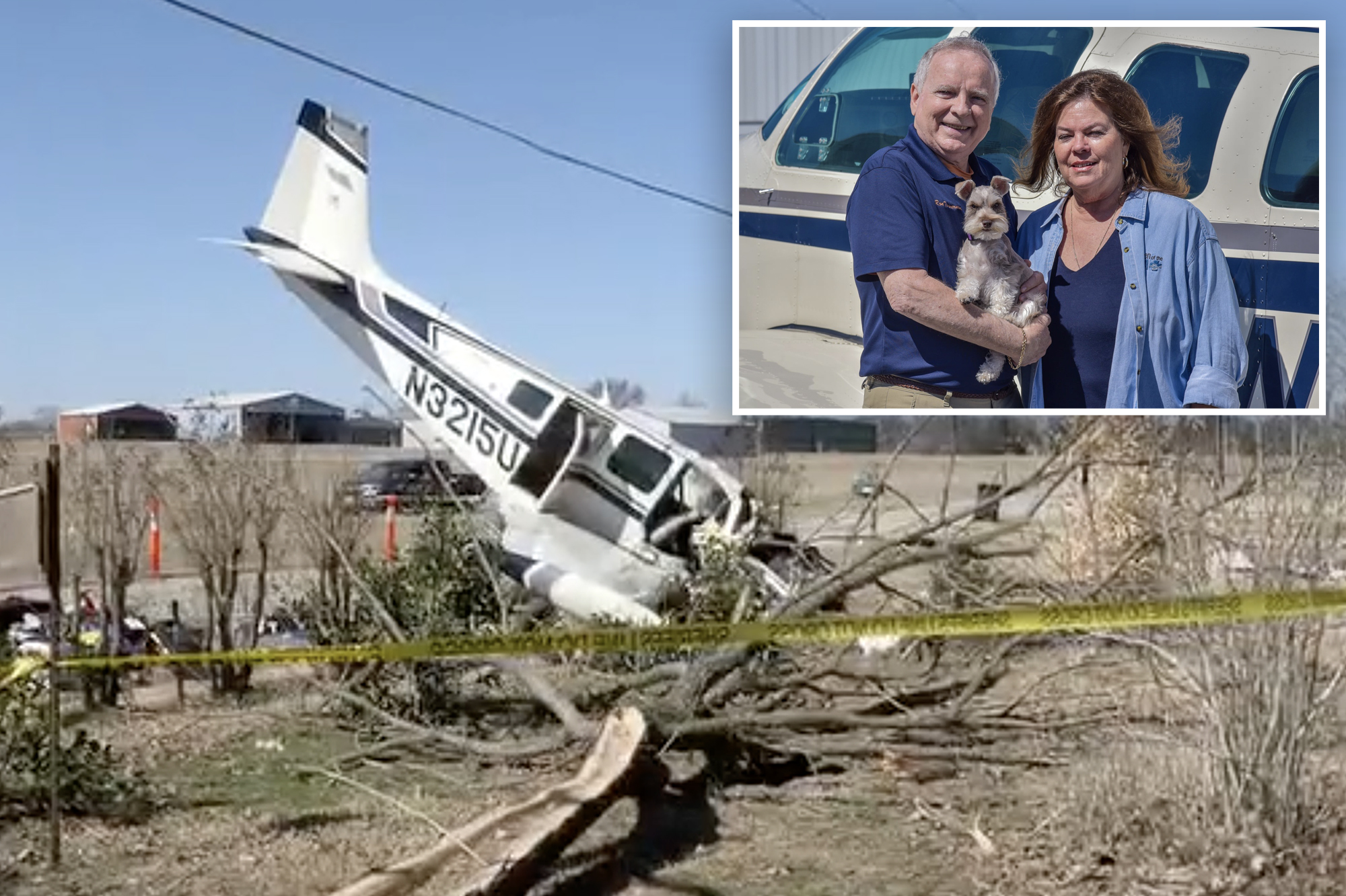 Pilot couple killed in plane crash caused by dirty windshield — but ...