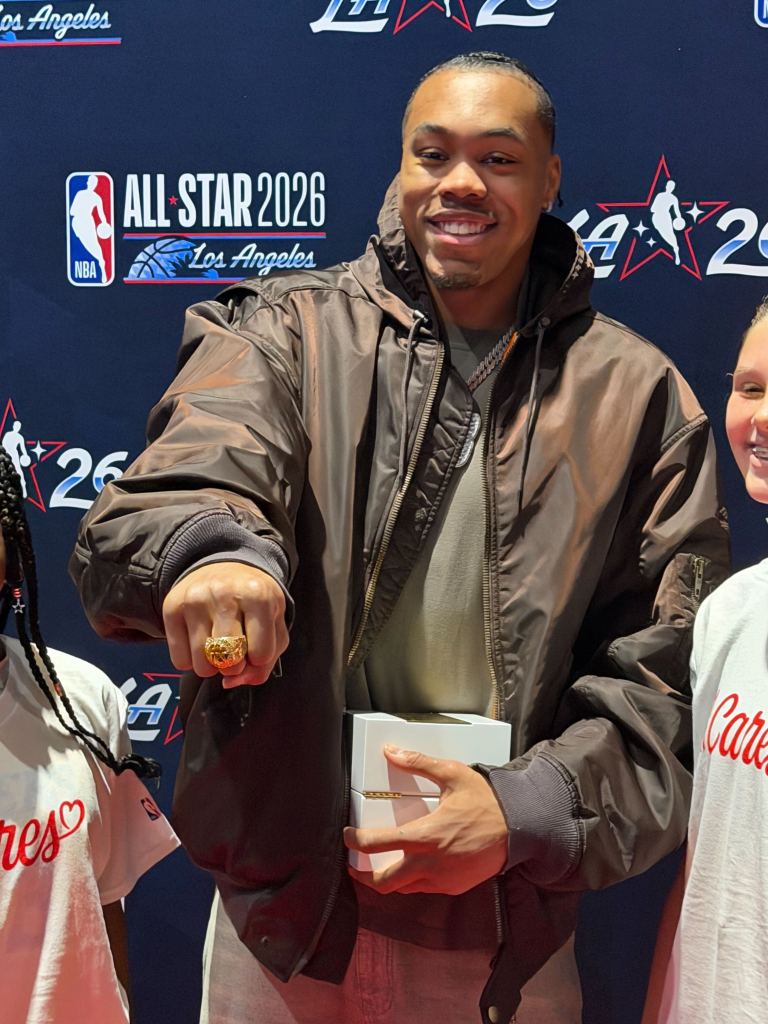NBA All-Stars sport flashy outfits, get diamond rings during eventful ...